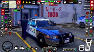 Police Car Chase Parking Game screenshot 0