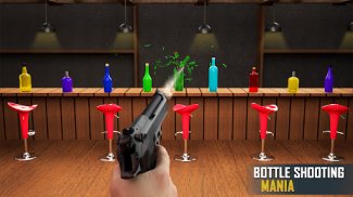 Gun fire Bottle Shooting Games screenshot 0