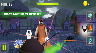 Scary Granny Ghost Hunting Game screenshot 2