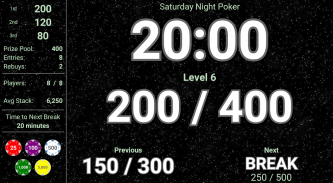 Blinds Are Up! Poker Timer screenshot 1