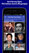 Old Indian Actors Biography in English screenshot 3