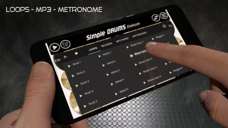 Simple Drums Deluxe - Drum Kit screenshot 4