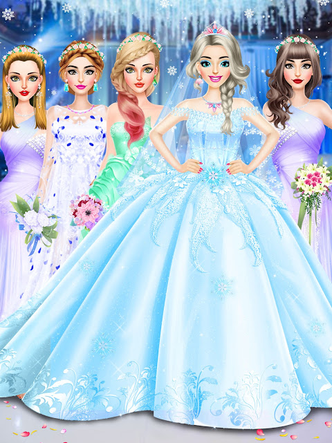 Ice Princess Wedding Make Up
