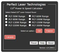 Laser Power & Speed Calculator screenshot 0