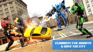 Zebra Robot Car Game: Robot Transforming Games screenshot 3