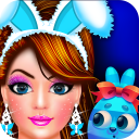 Easter Doll Fashion Salon Makeup Dress up Game Icon