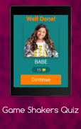 Game Shakers Quiz screenshot 3