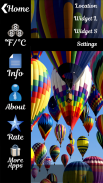 Air Balloon Weather & Clock screenshot 6