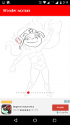 How to draw Comic Supergirls screenshot 2