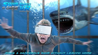 Swim Sharks Dalam VR Simulator screenshot 0