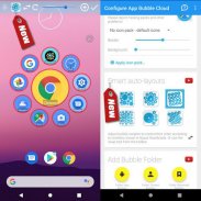 Bubble Cloud Widgets + Folders for phones/tablets screenshot 23