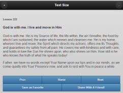 ACIM Lessons screenshot 3