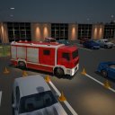 LKW-Parkplatz 3D: Fire Truck Icon