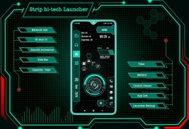 Strip Hi-tech Launcher 2023 screenshot 7