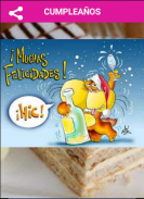 Mensajes de cumpleaños screenshot 0