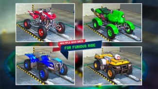 ATV Quad Bike Shooting dan Racing Simulator screenshot 0