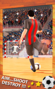 Menembak Goal Futsal Sepakbola screenshot 0