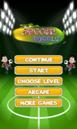 Soccer Bubble Shooter screenshot 0