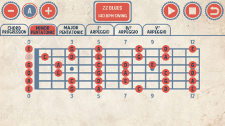 Blues Jam Tracks for Guitar screenshot 2