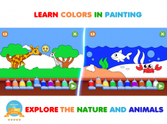 ABC เกมเด็ก. การศึกษา: คณิตศาสตร์ & สมุดระบายสี ! screenshot 8