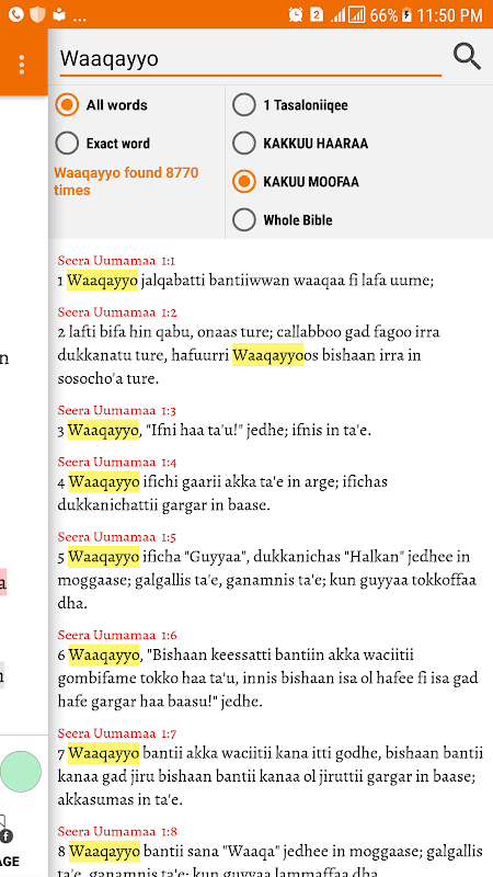 Afaan Oromo Bible - Macaafa Qulqulluu - APK Download For Android | Aptoide