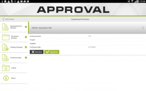 Approval screenshot 1