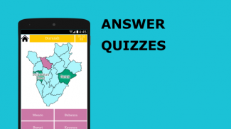 Puzzle Quiz Map 2020 - Burundi - Provinces screenshot 1