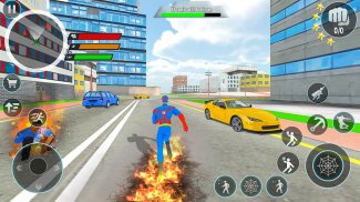 Polícia herói Robot Speed: jogos robô policial screenshot 2