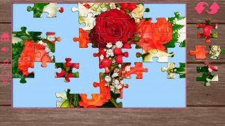 Puzzles for adults flowers screenshot 1