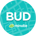 Budapeste Guia de viagem com mapa Icon