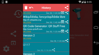 Scanner de barre code + QR screenshot 1