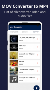 Mov To Mp4 Converter screenshot 7