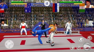 Tag tim Karate melawan Tiger dunia Kung Fu raja screenshot 1