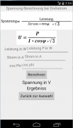 Elektrische Leistung Berechnen screenshot 4