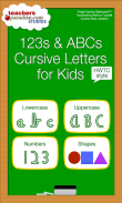 ABC Kids Cursive Alphabet HWTC screenshot 0