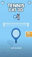 Tennis Cat 3D screenshot 8