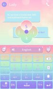 Sparkling Rainbow Keyboard screenshot 4