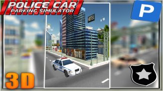 Policía Simulador Parking 3D screenshot 7