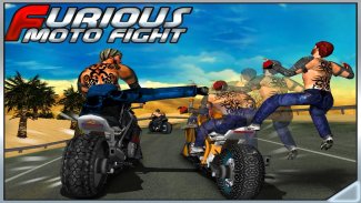 愤怒的摩托的战斗 - 免费游戏 screenshot 2