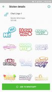 Chat Lingo Text Stickers - WAS screenshot 3