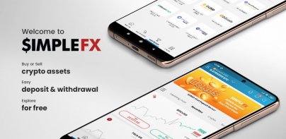 SimpleFX: Crypto Trading App