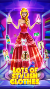 High School Star Dress Up Challenge Games screenshot 2