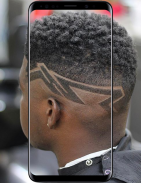 Black Men Line Hairstyle screenshot 3