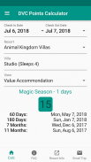DVC Points Calculator screenshot 2