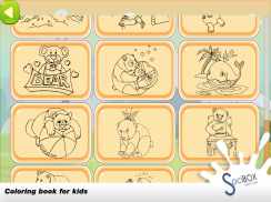 bear coloring book screenshot 8