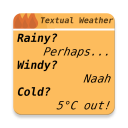 Textual Weather For KWGT Icon