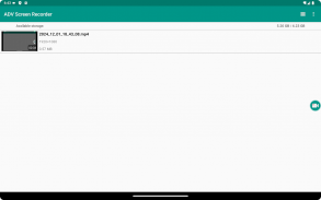 ADV Screen Recorder screenshot 1