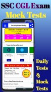SSC CGL Exam Mock Tests Paper screenshot 5