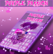Amazing Keyboard Purple Passion screenshot 2