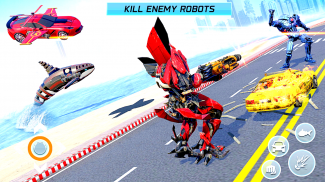 Whale Robot Transforming Games: Multi Robots Game screenshot 2